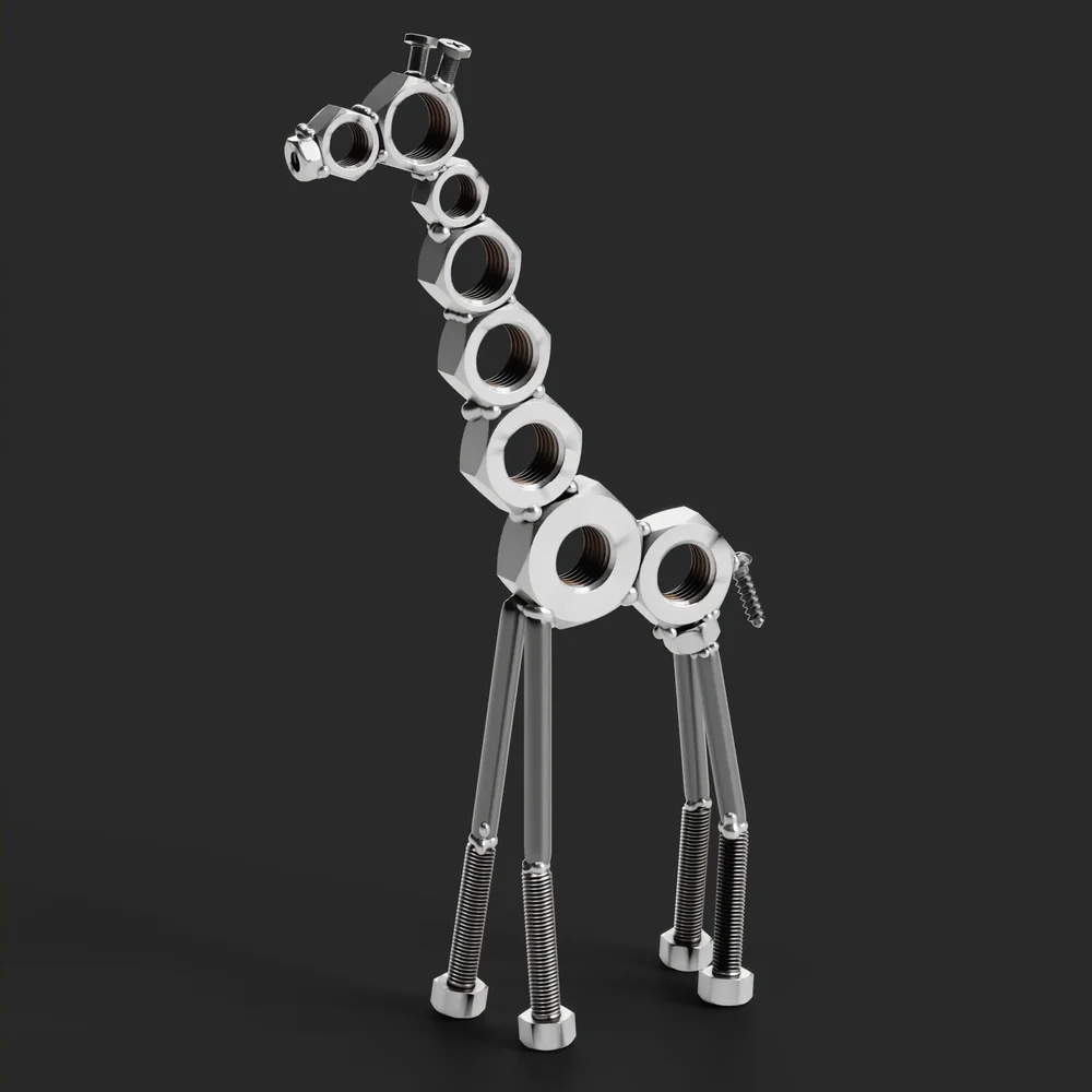 Bolts & Nuts Giraffe Fig