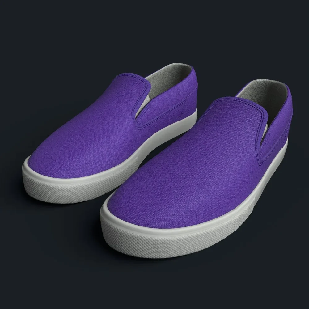 Violet Slip-On Sneaker