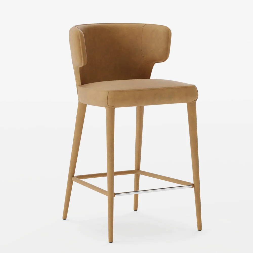 Nicola Wing Dolce Faux Counter Stool