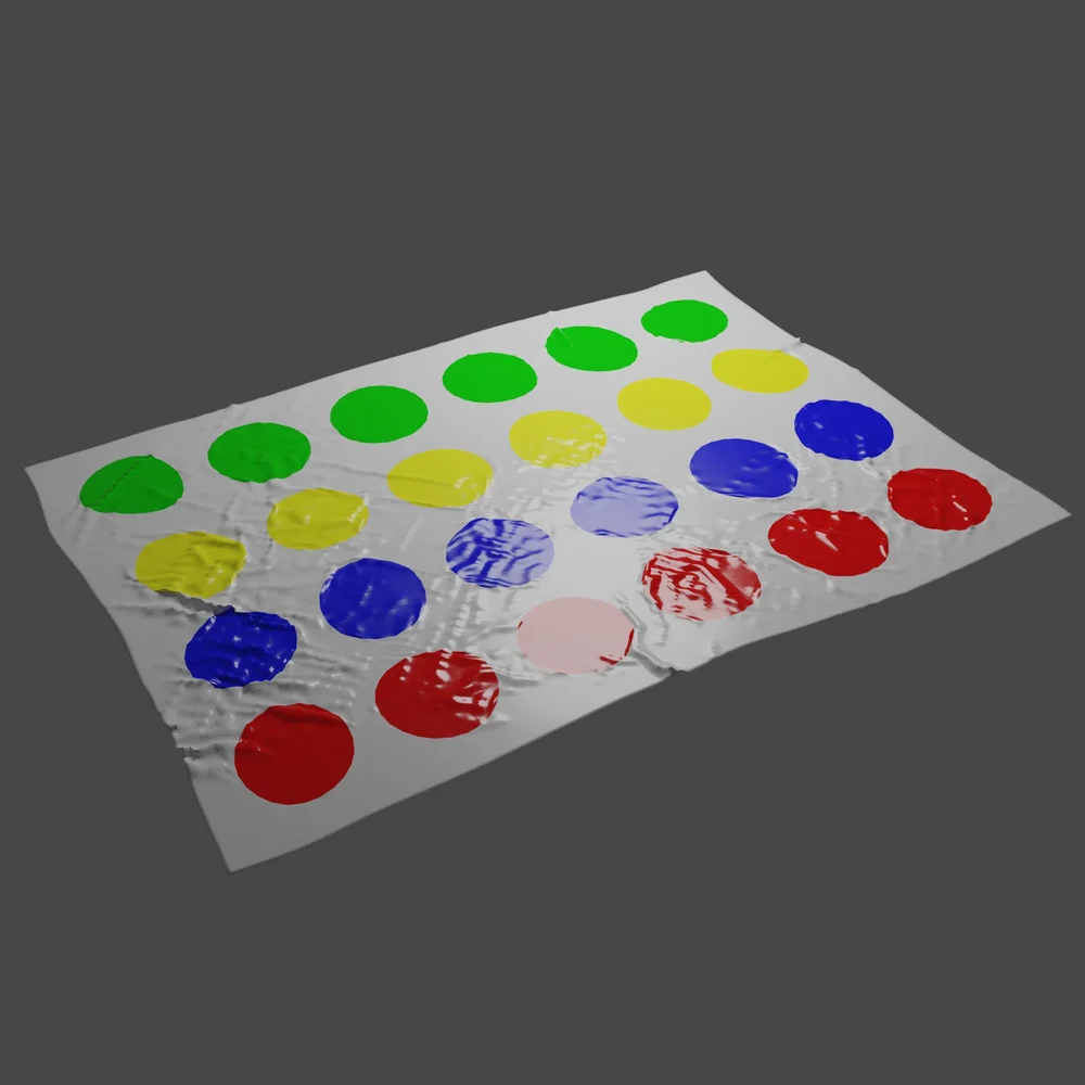 Twister Game Mat