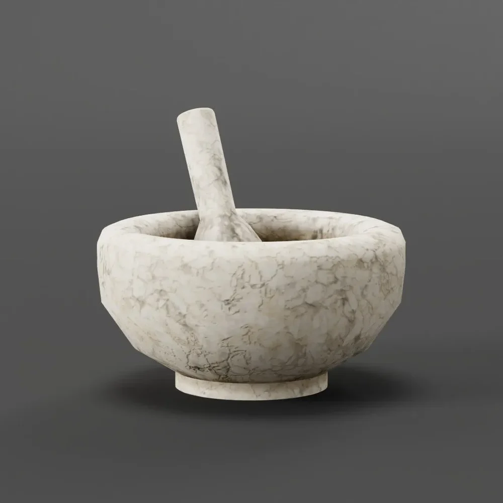 Herbalist's Mortar And Pestle