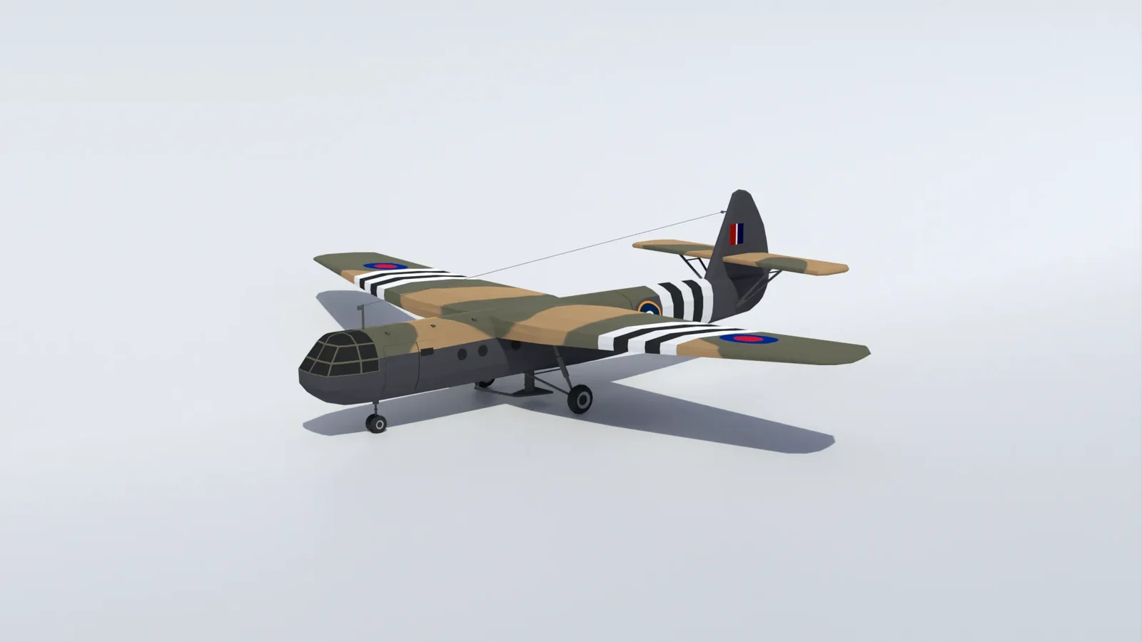 Low Poly Airspeed As 51 Horsa