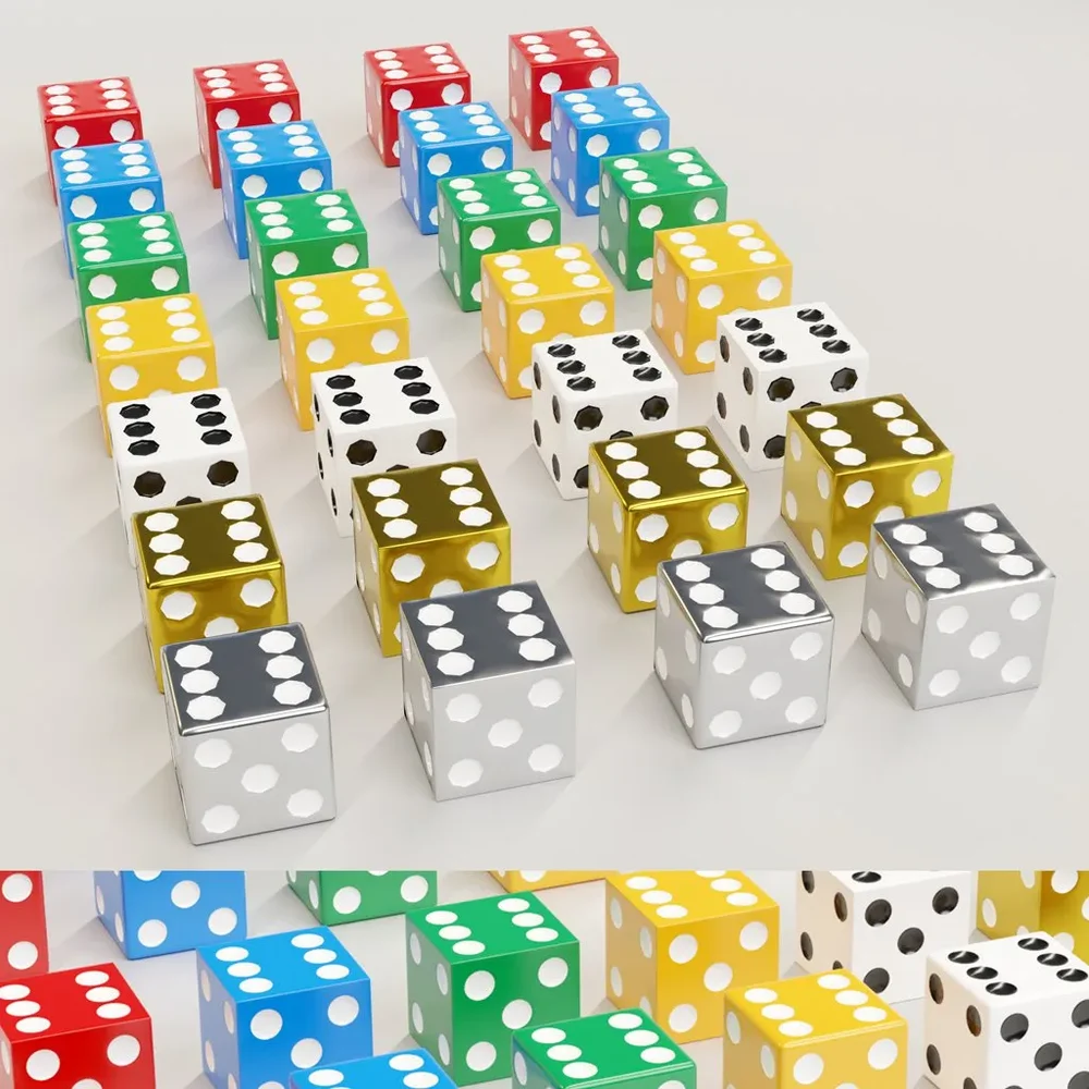 Low Poly Dice Collection