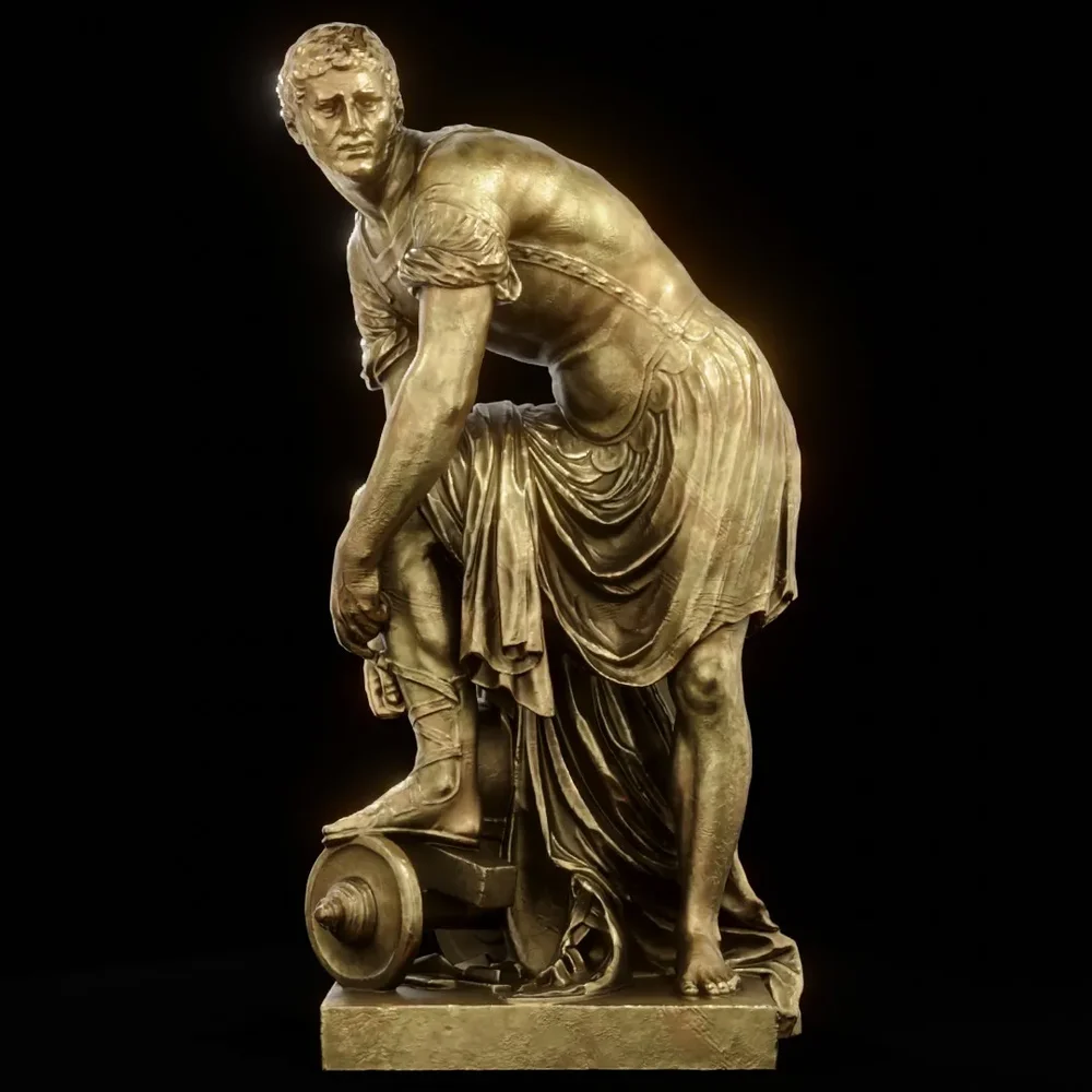 Brass Lucius Quinctius Cincinnatus