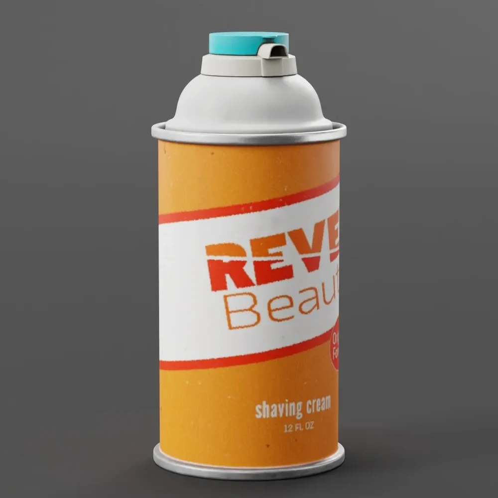 Shaving Cream Can