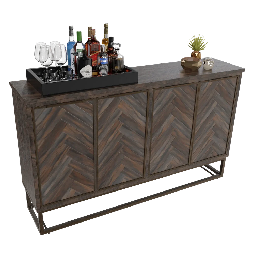 Aspen Dark Tone Credenza