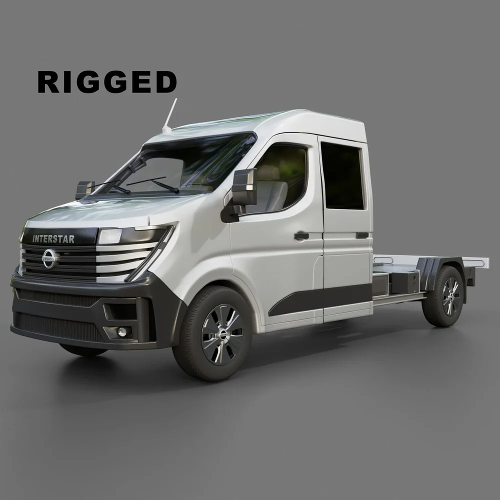 Nissan Interstar Crewcab Chassis