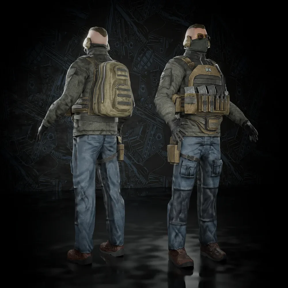 Military Character (Gameready)