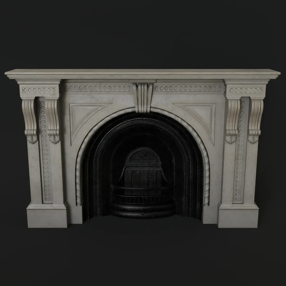 Victorian Fireplace