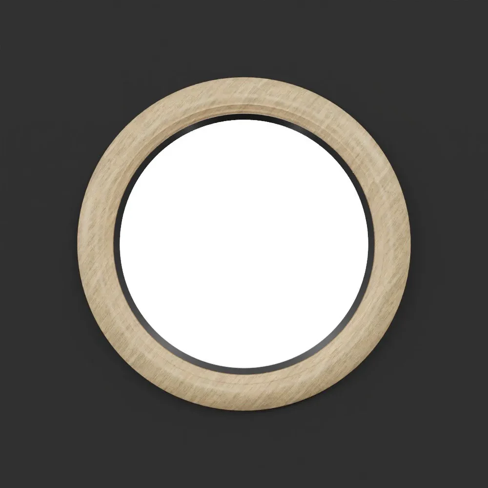 Wooden Mirror