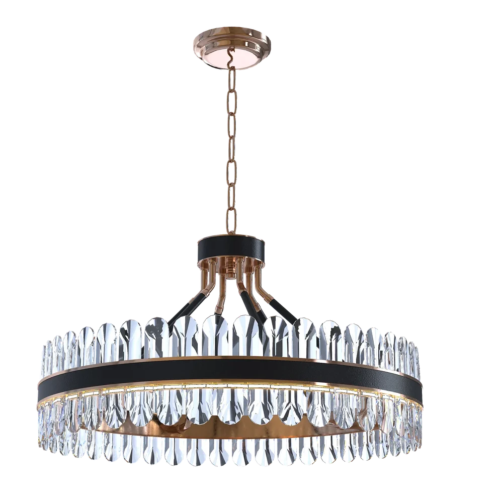 Argus Round Crystal Chandelier