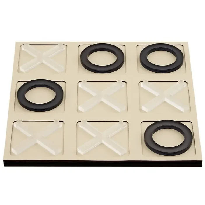 Tic Tac Toe Panna Cotta Game