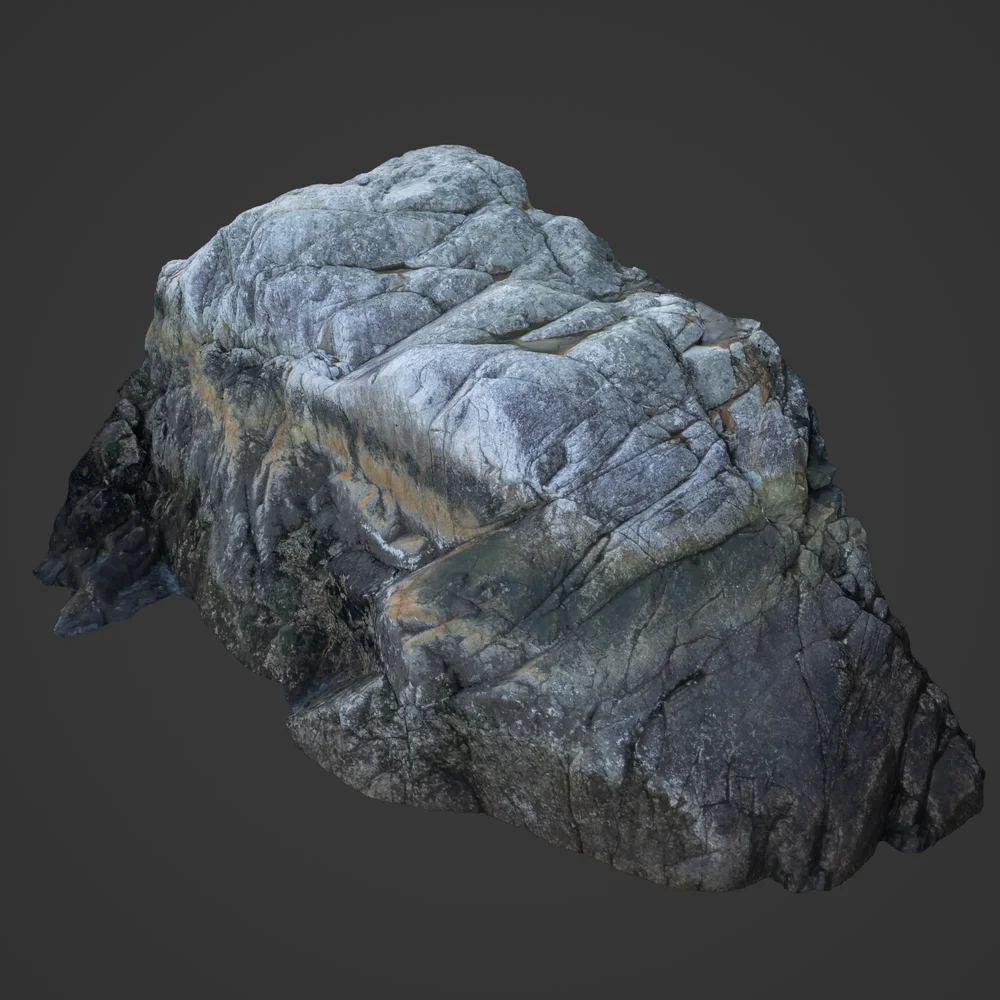 Rocky Coast On The Ocean 1