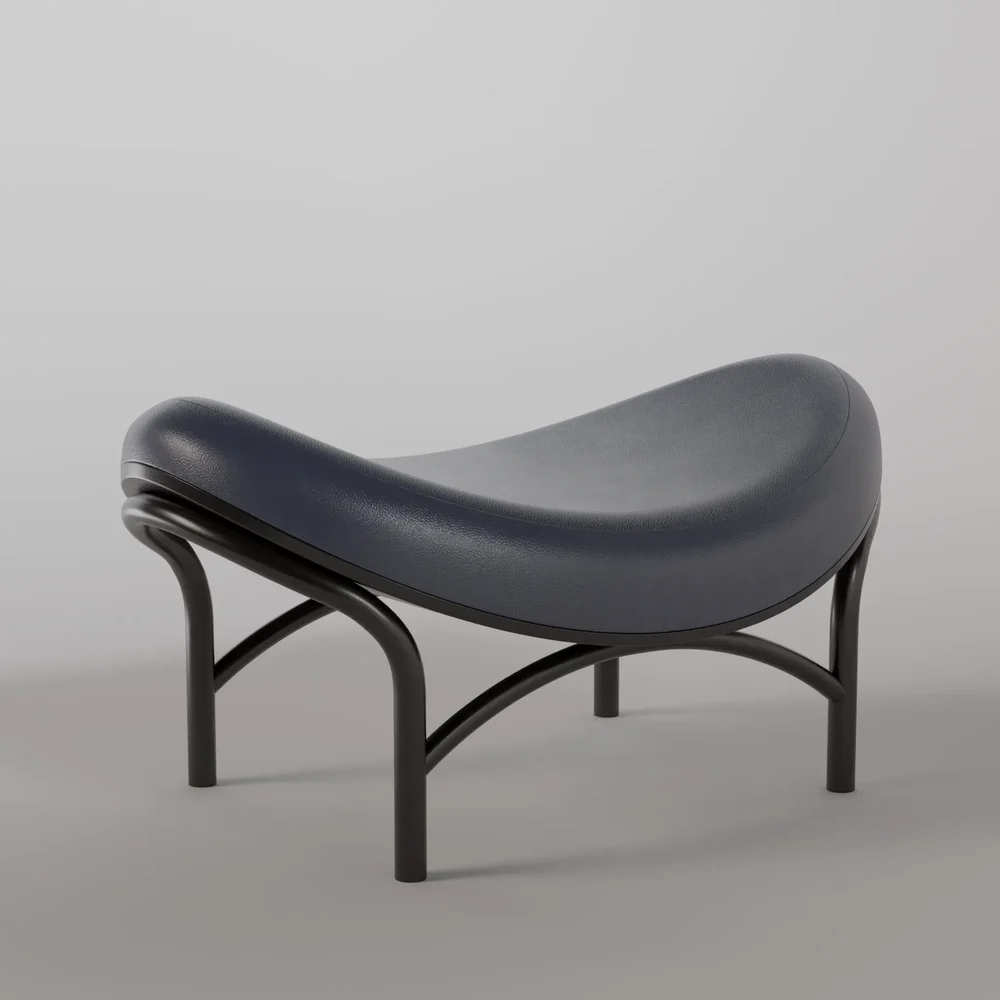 Chips Ottoman B105 - Dark Wenge