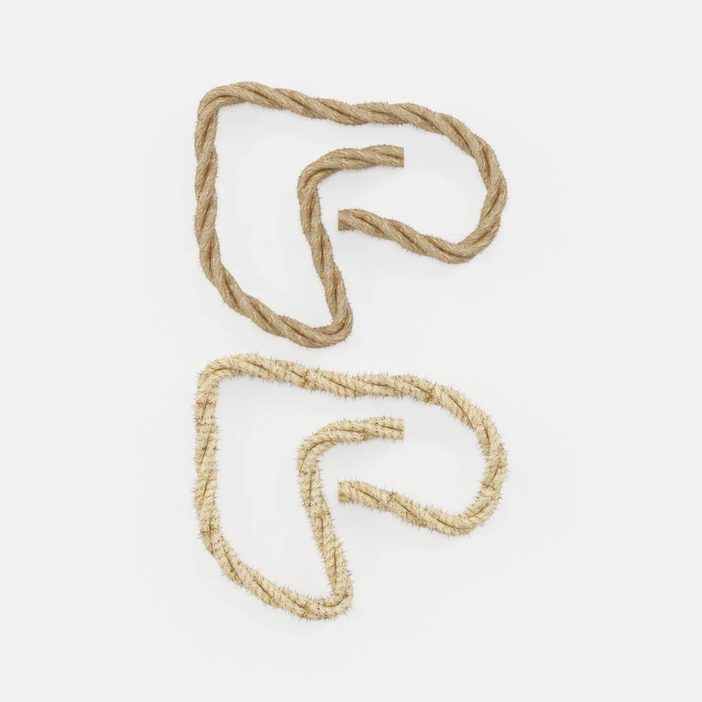 Hemp Rope Created With Geonodes