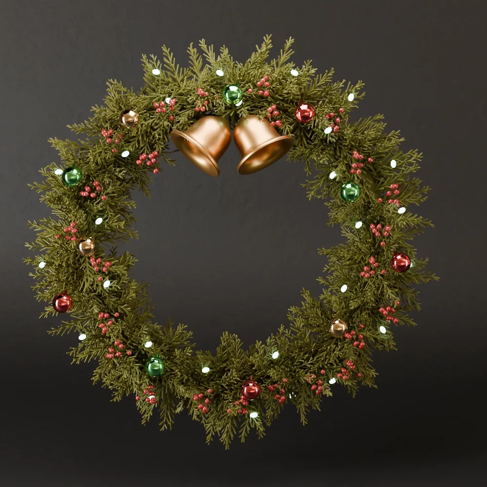 Sj-Christmas Decor Crome Bells