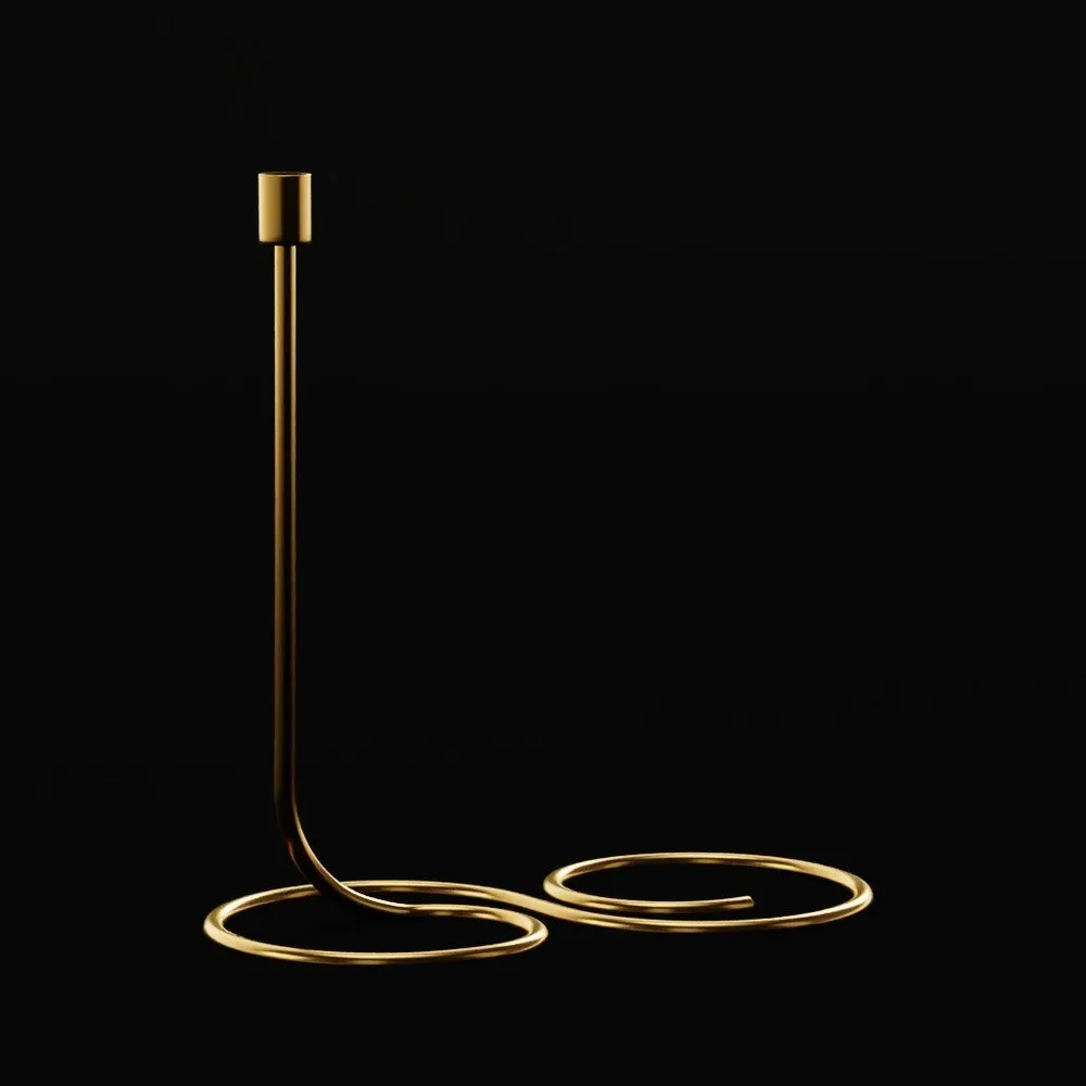 Aasons Curve Taper Candle Holder