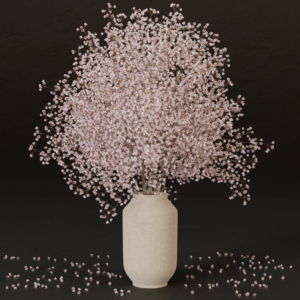 Sj-Soft Gypsophila Bloom Bouquet