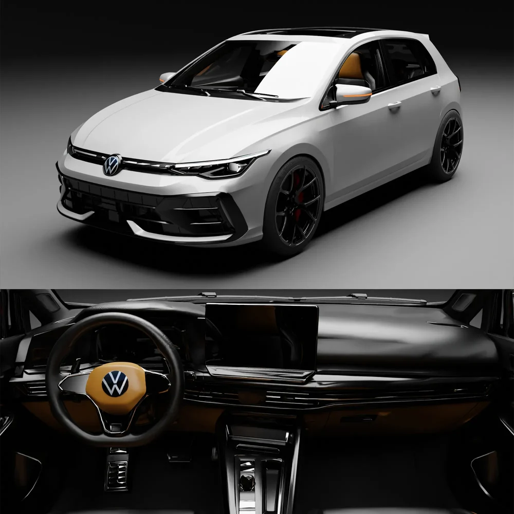 Volkswagen Golf Gti(Rigged)