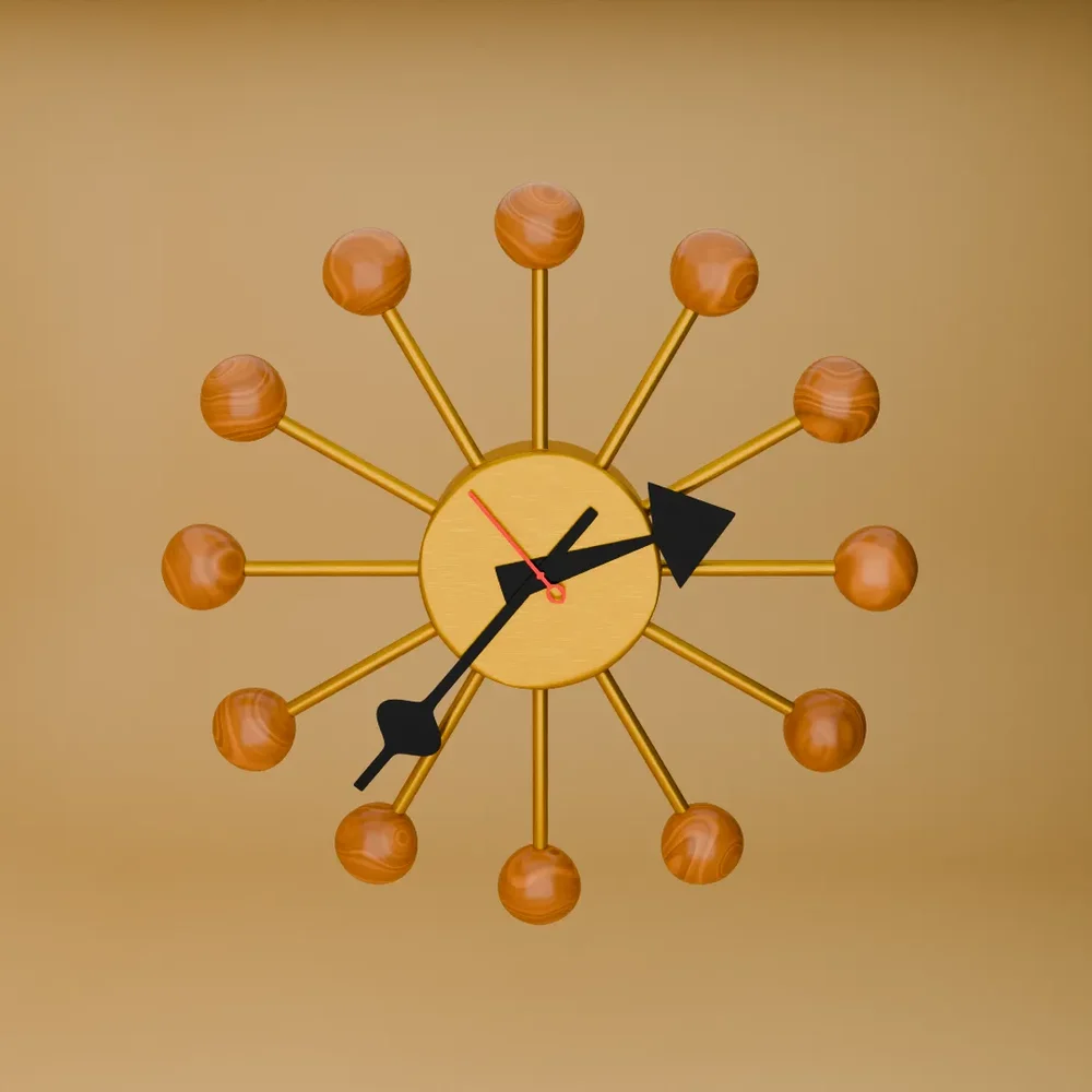 Nelson Ball Clock – Mid-Century Design