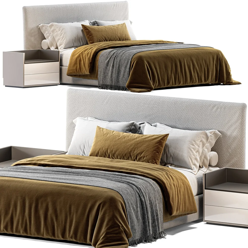 Bed Poliform Bruce