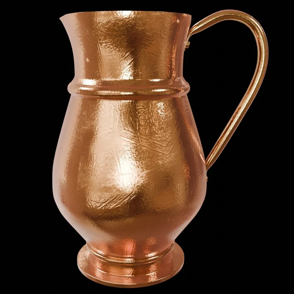 Persian Copper Jug Dish