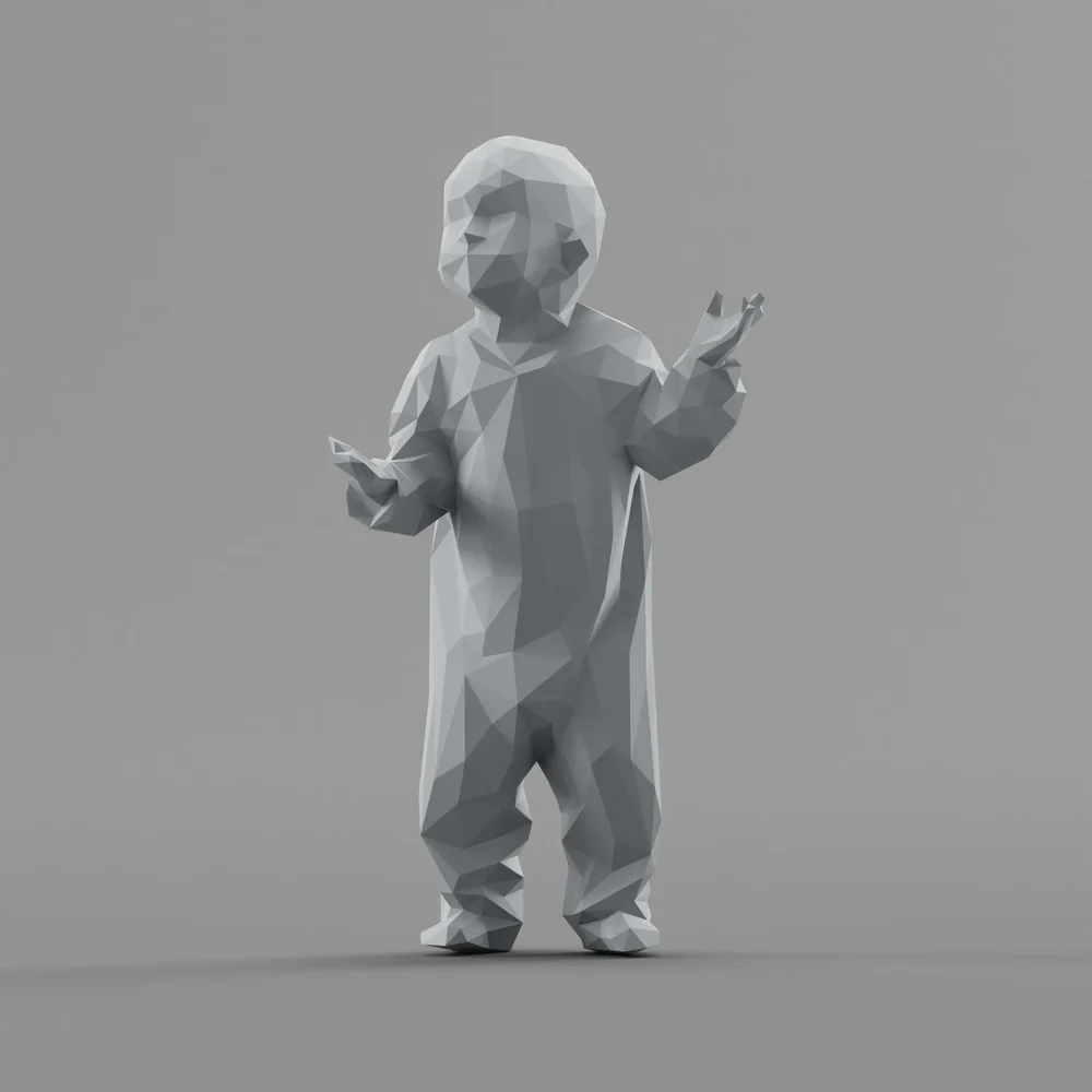 Lowpoly Children
