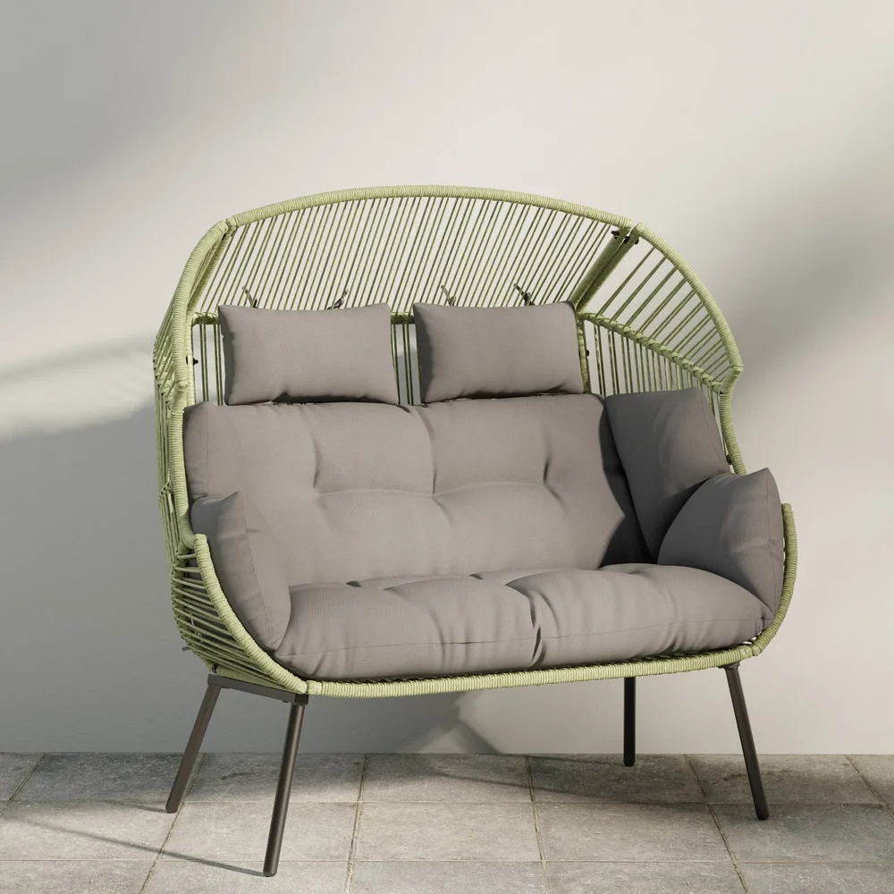 Woven Rattan Accent Chair
