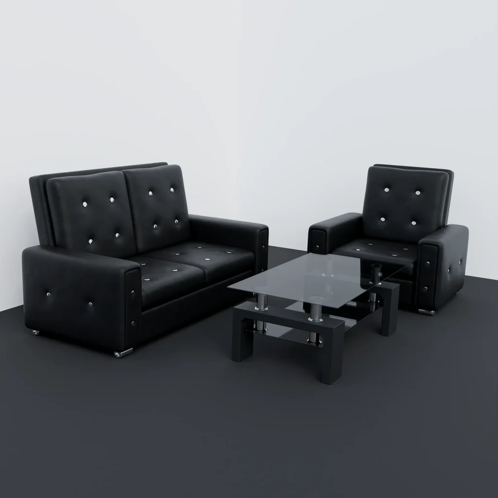 Armchair, Couch And Table