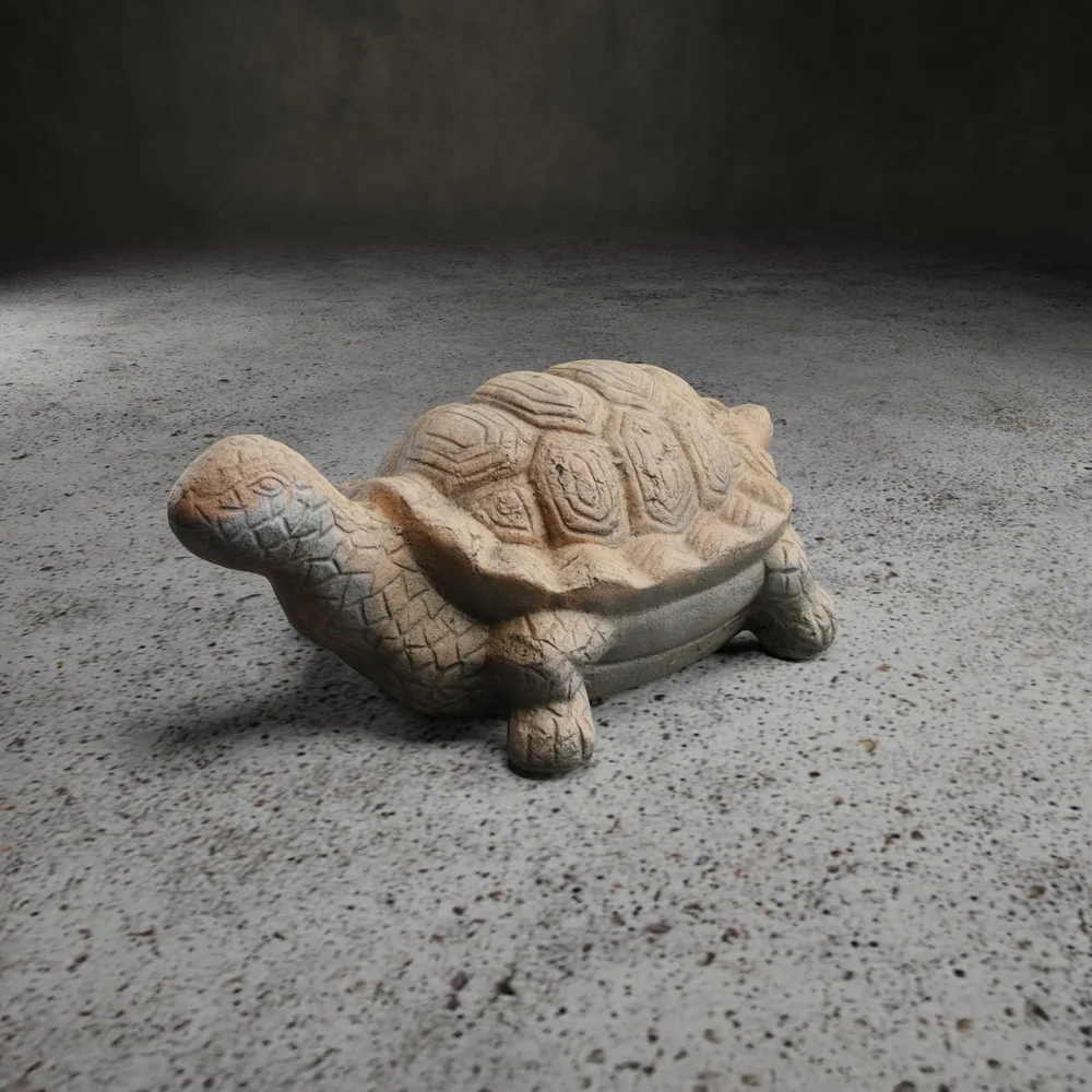 Turtle Garden Statue