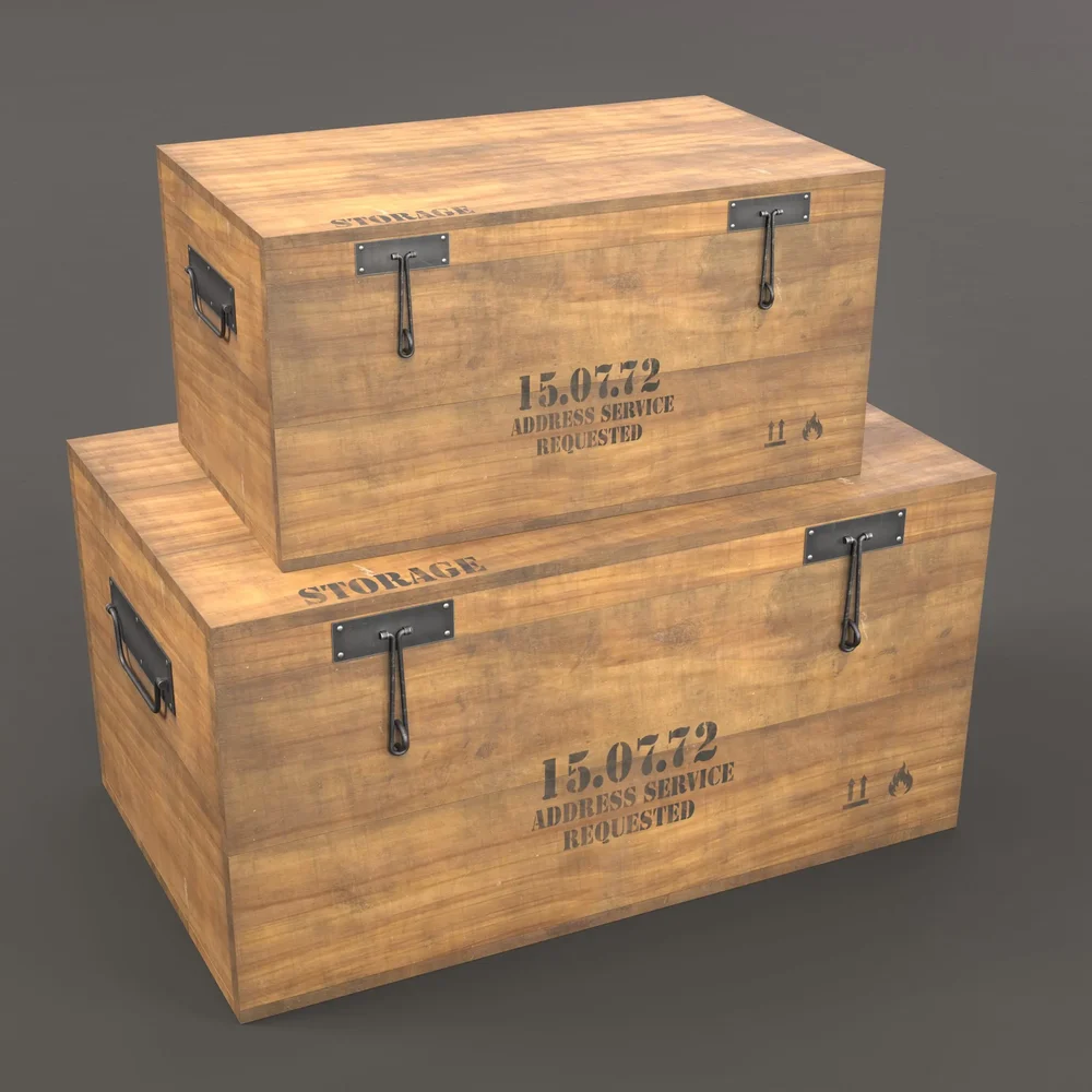 Wooden Storage Box