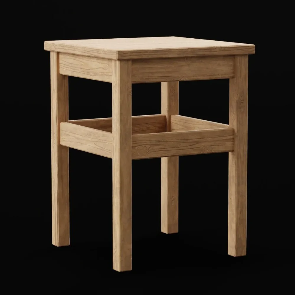 Wooden Stool