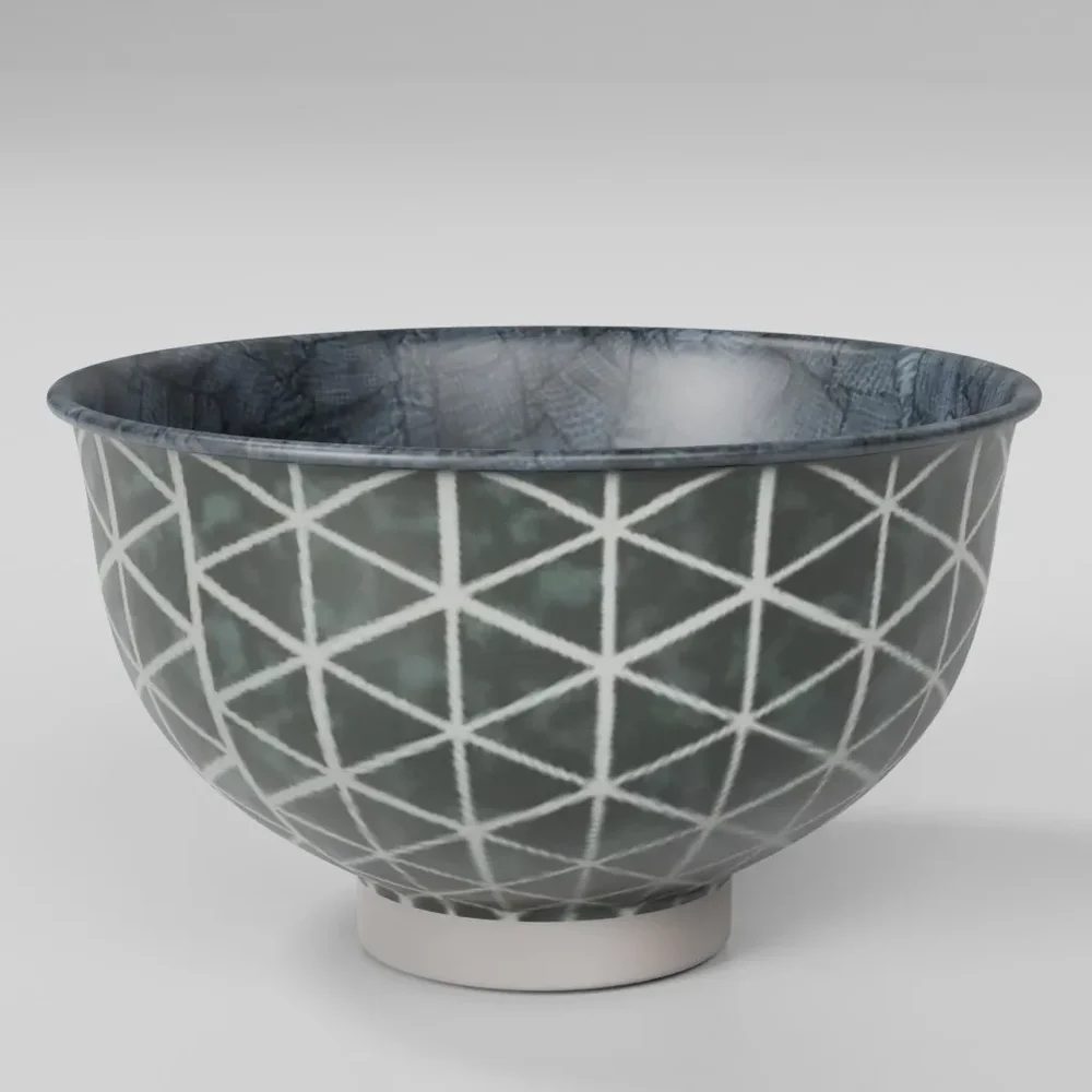 L'Hermitage Bowl Gray Beige Detail