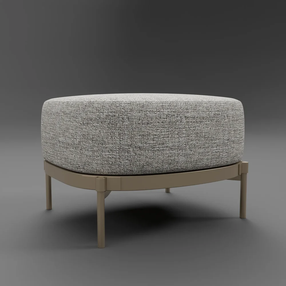 Minotti Tape Footstool
