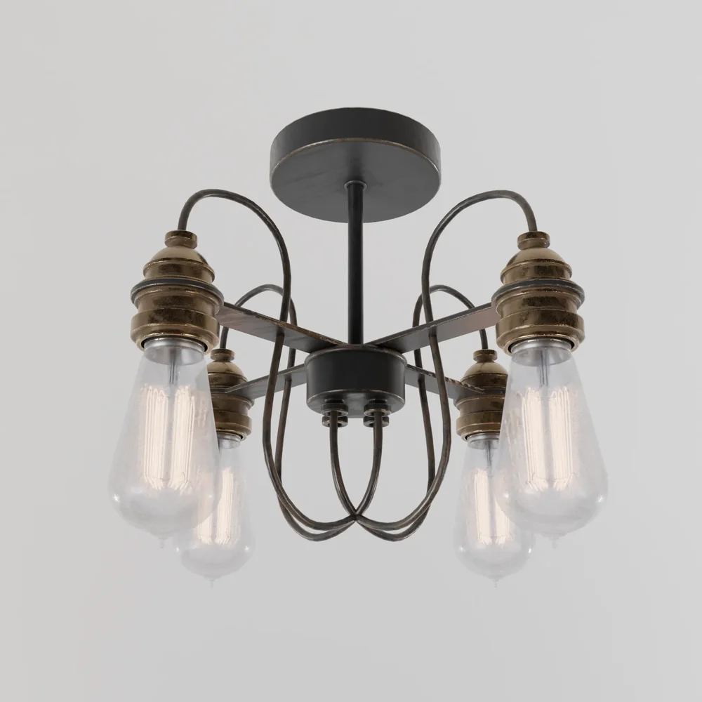 Rustic Ceiling Light 7