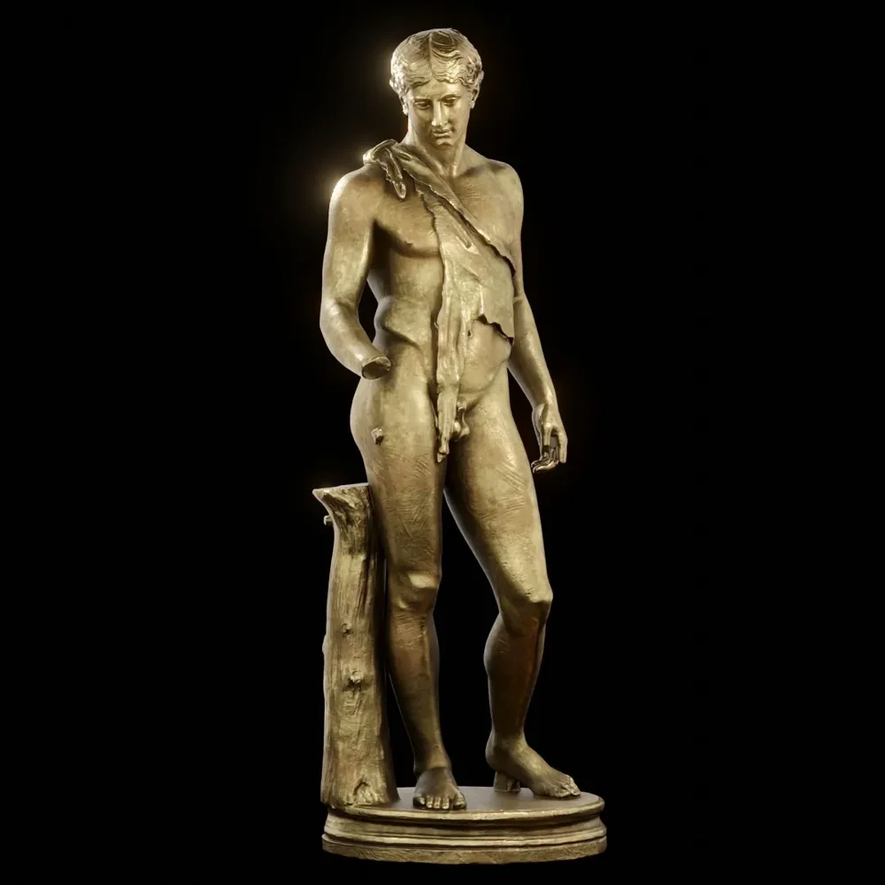 Brass Dionysus Of Tivoli