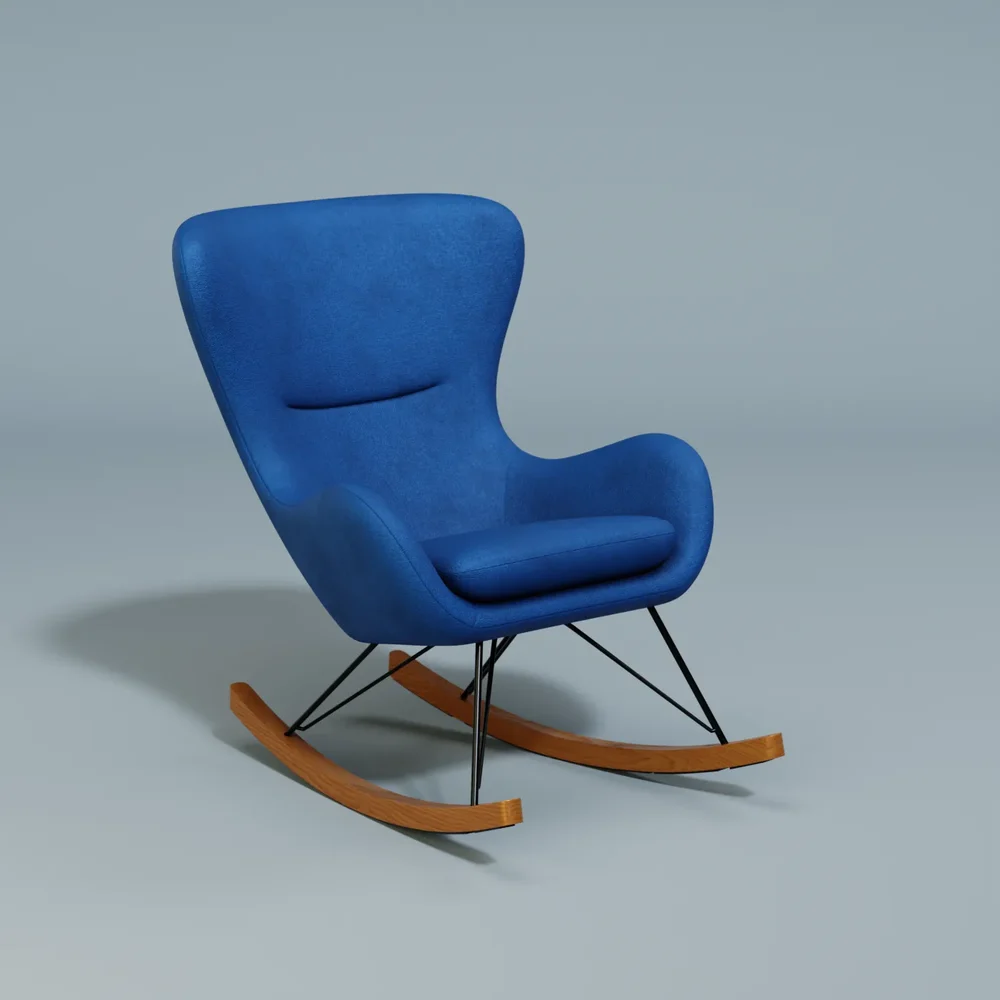 Fabric Rocking Chair