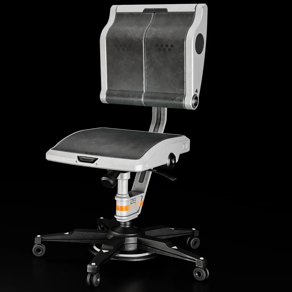 Futuristic Industrial Chair