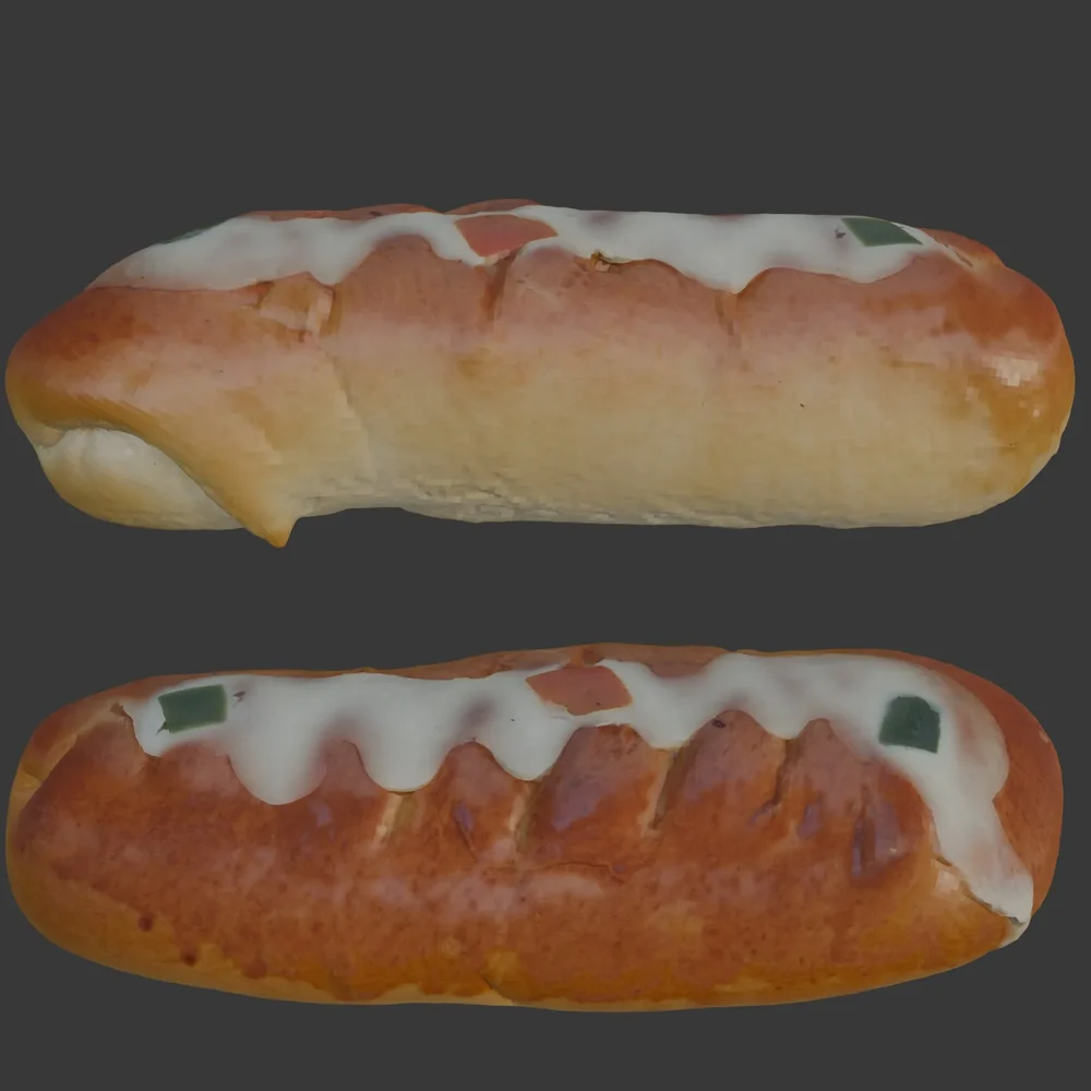 Bread Roll Scanned