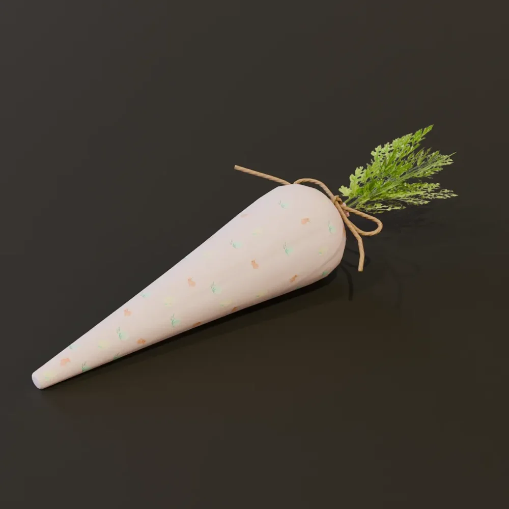 Easter Wrapped Carrot Bunny