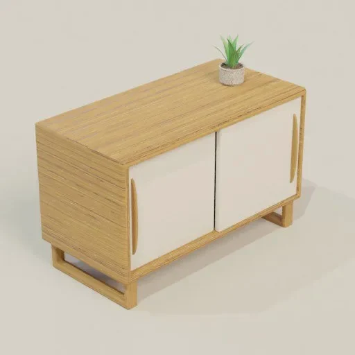 Cabinet Storage Cupboard 80 X 40 X 50