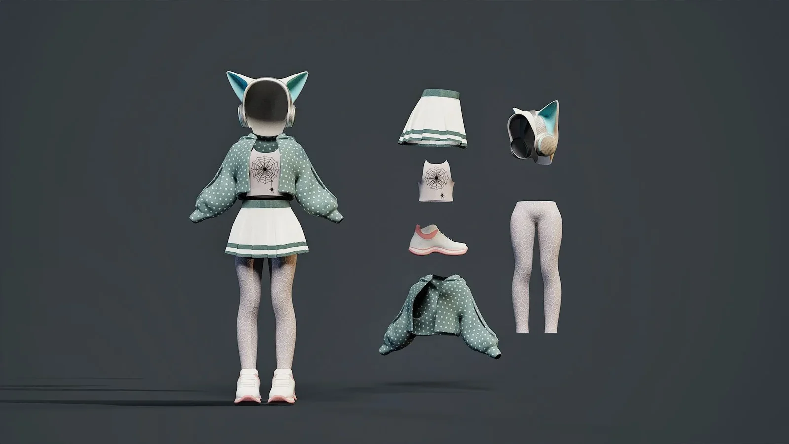 Cute Anime Girl Outfit