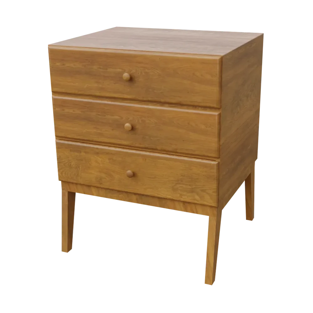 Wooden Night Stand Table Drawer