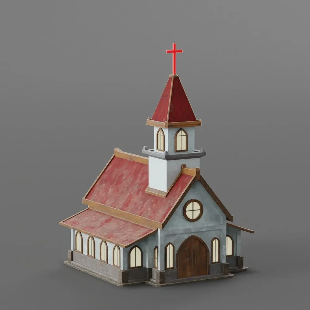 Church Lowpoly