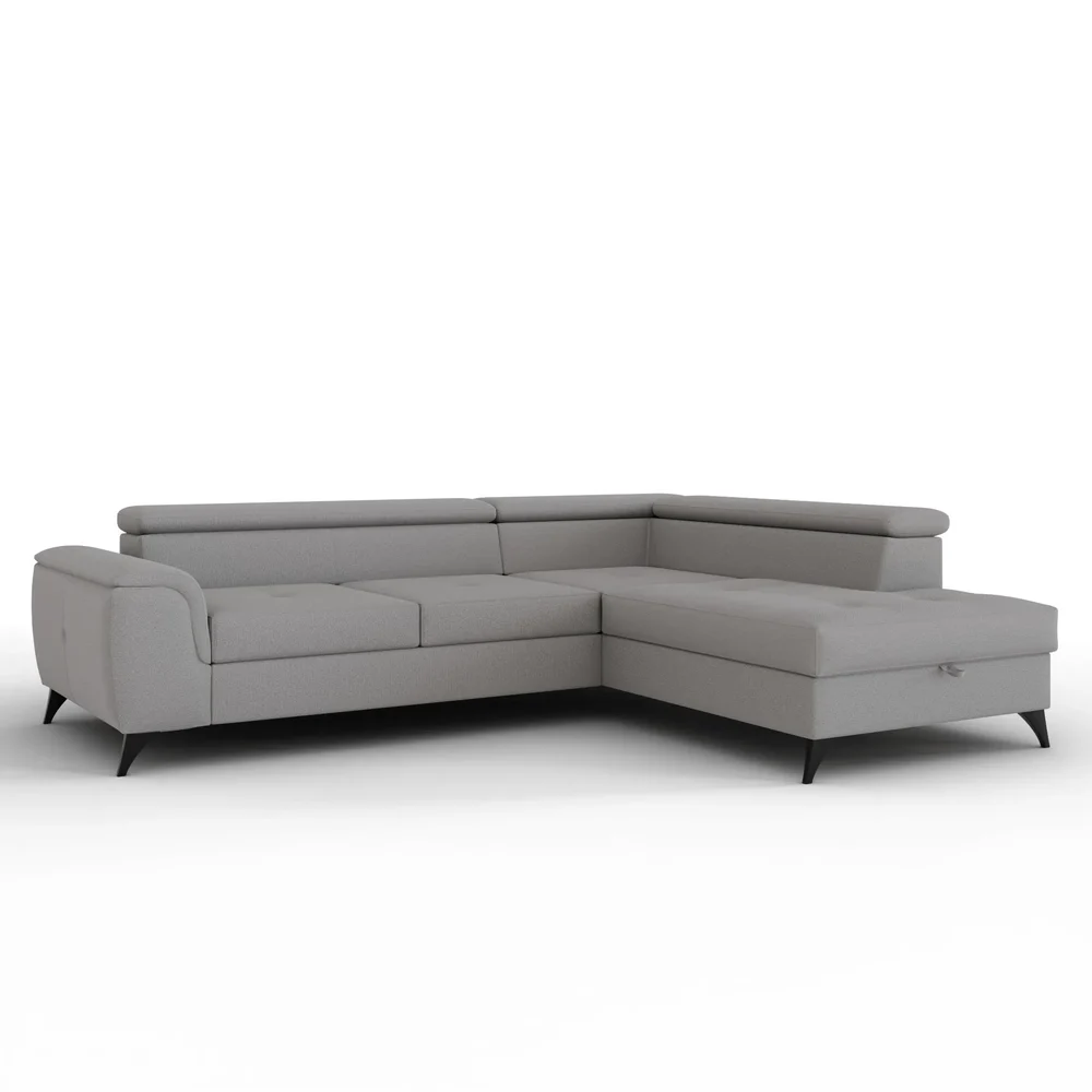 Corner Sofa Amy Grey
