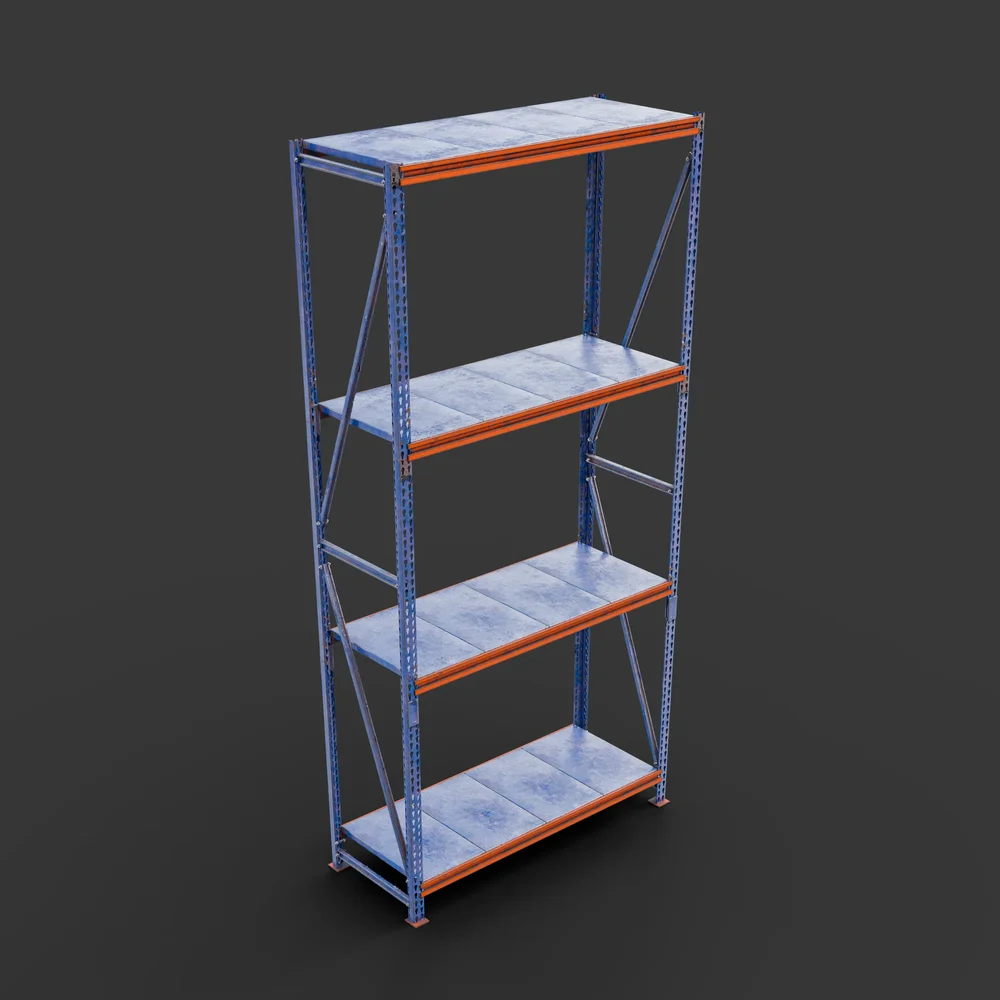 Industrial Metal Shelving