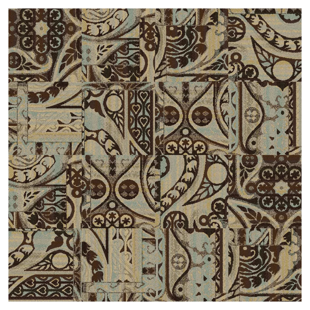 Over The Edge Lofty Cerulean Carpet Tile