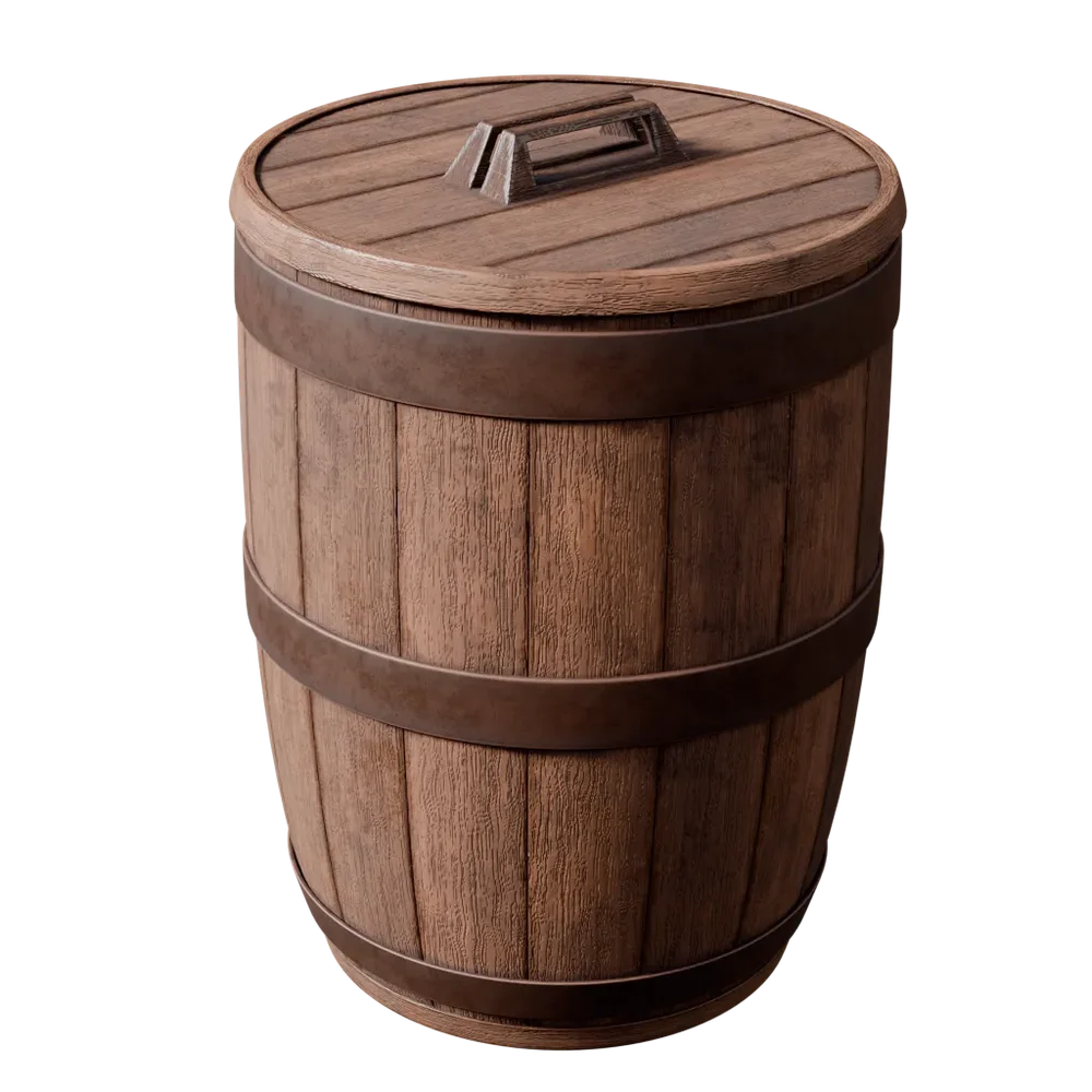 Wooden Barrel
