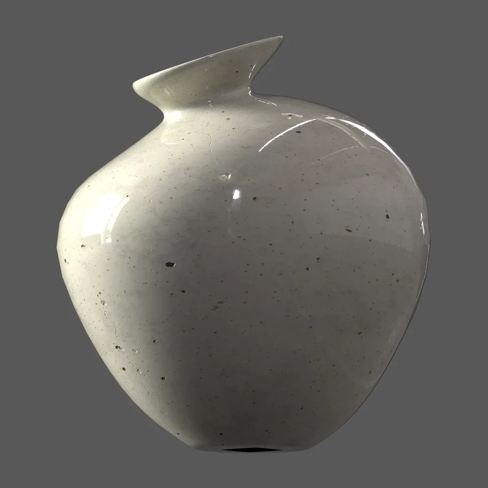 Ikebana Ceramic Vase