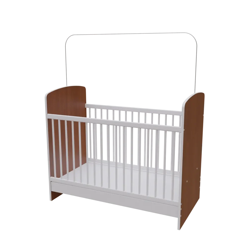 Baby Crib Krum Avelã
